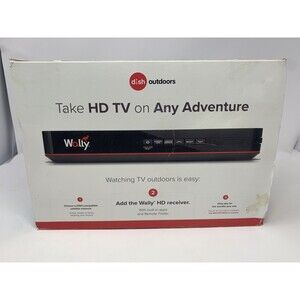 Dish Wally HD Satellite Receiver with 54.1 Voice Remote Controller & Power Cords